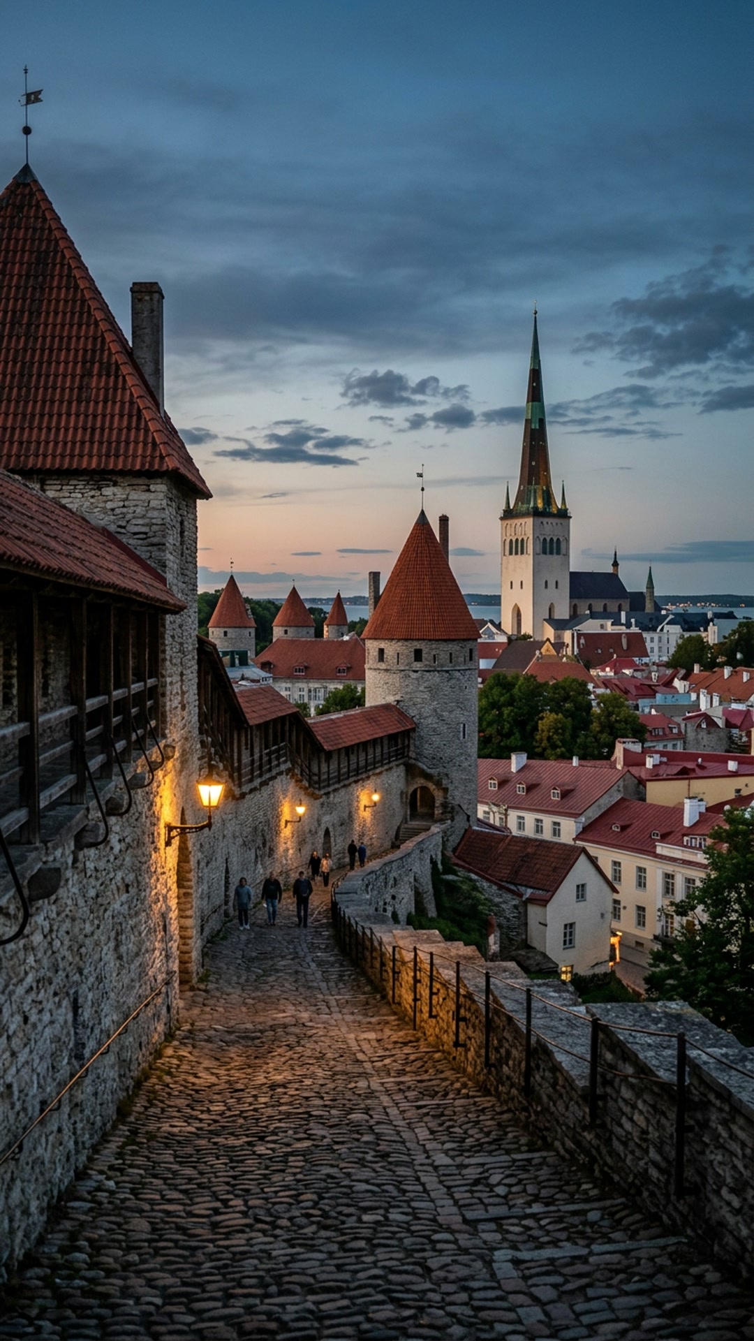 Tallinn Medieval Old Town Walls & Watchtowers