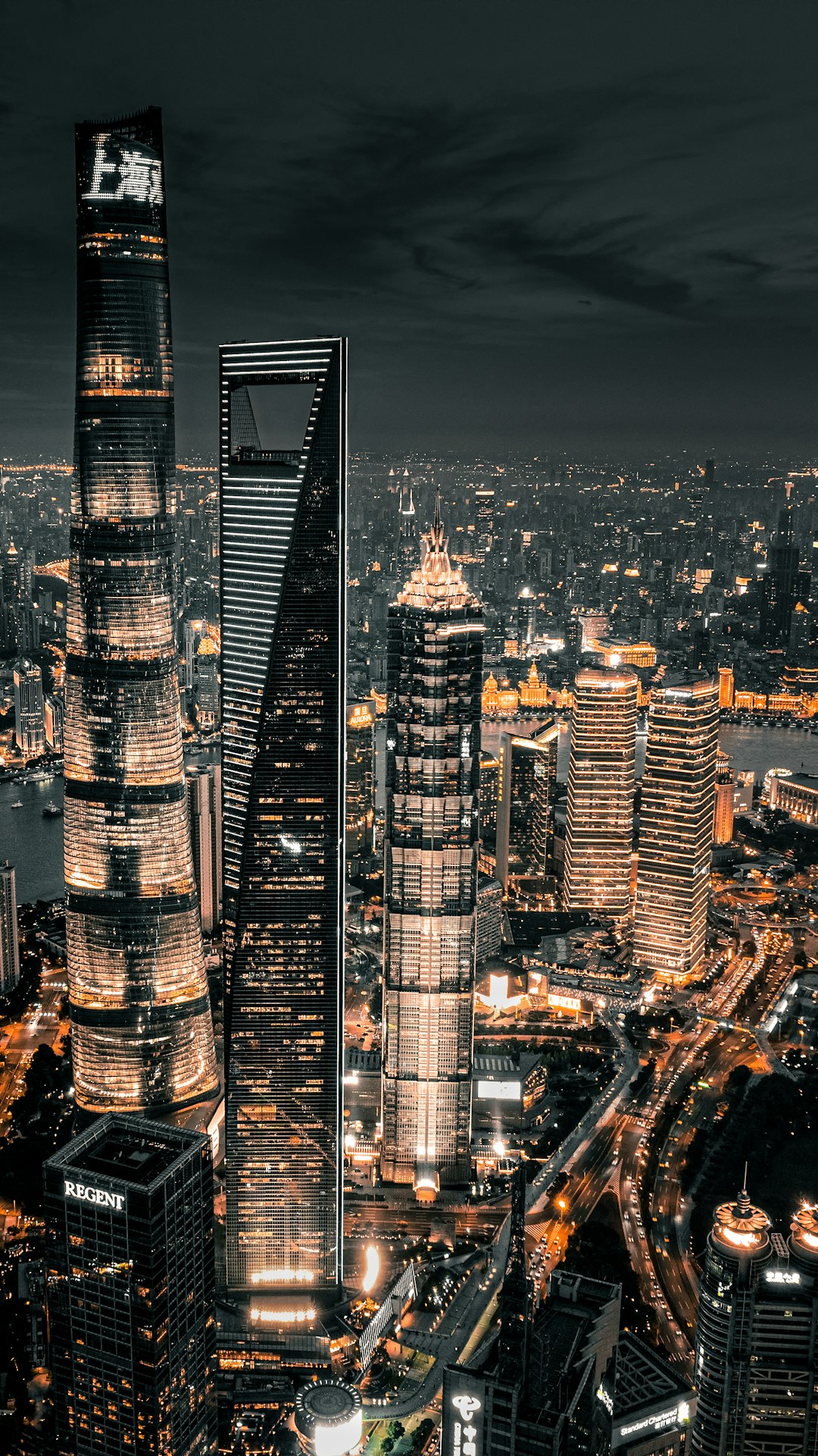 Shanghai Pudong Waterfront Skyline