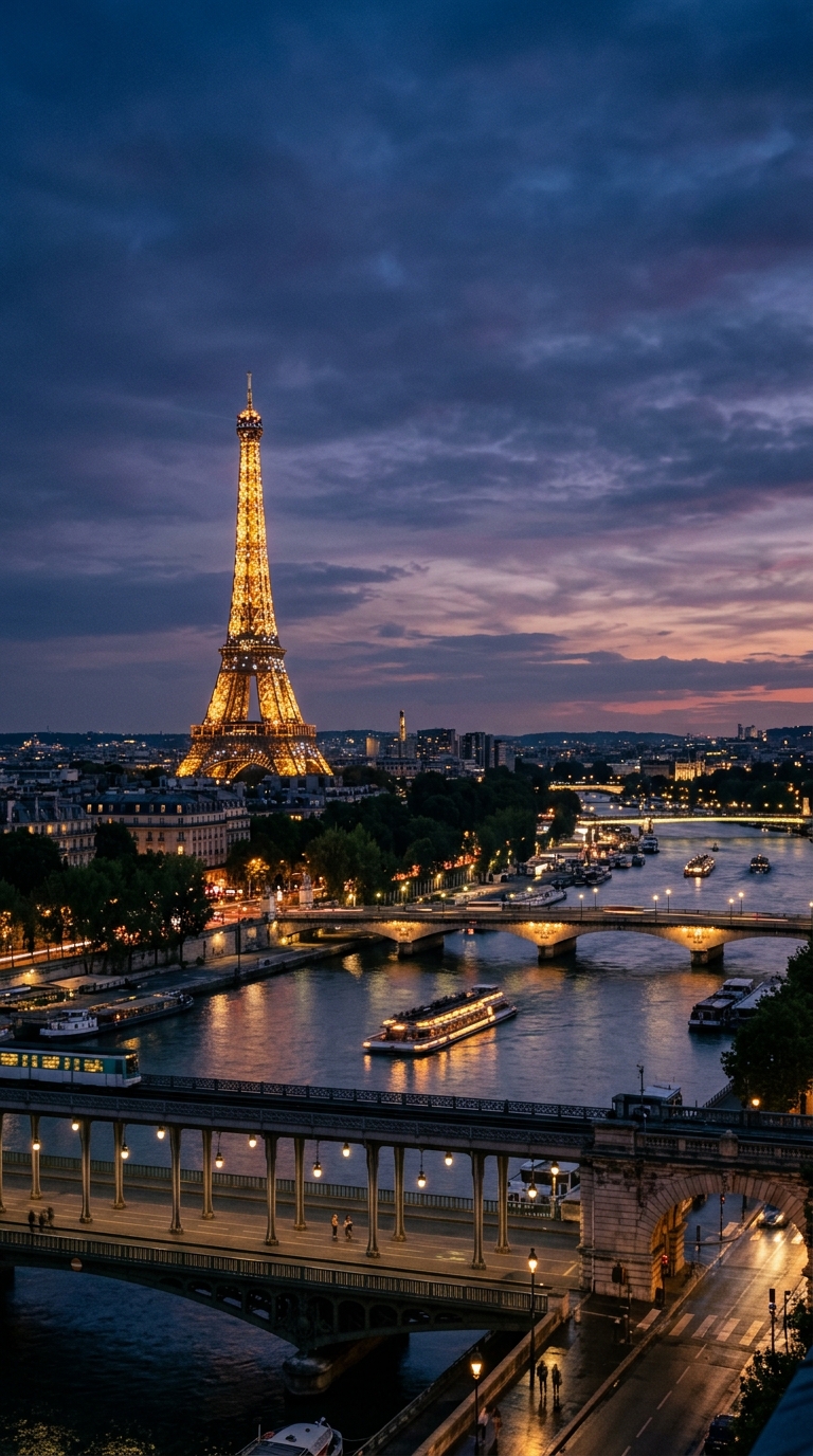 Eiffel Tower & Seine