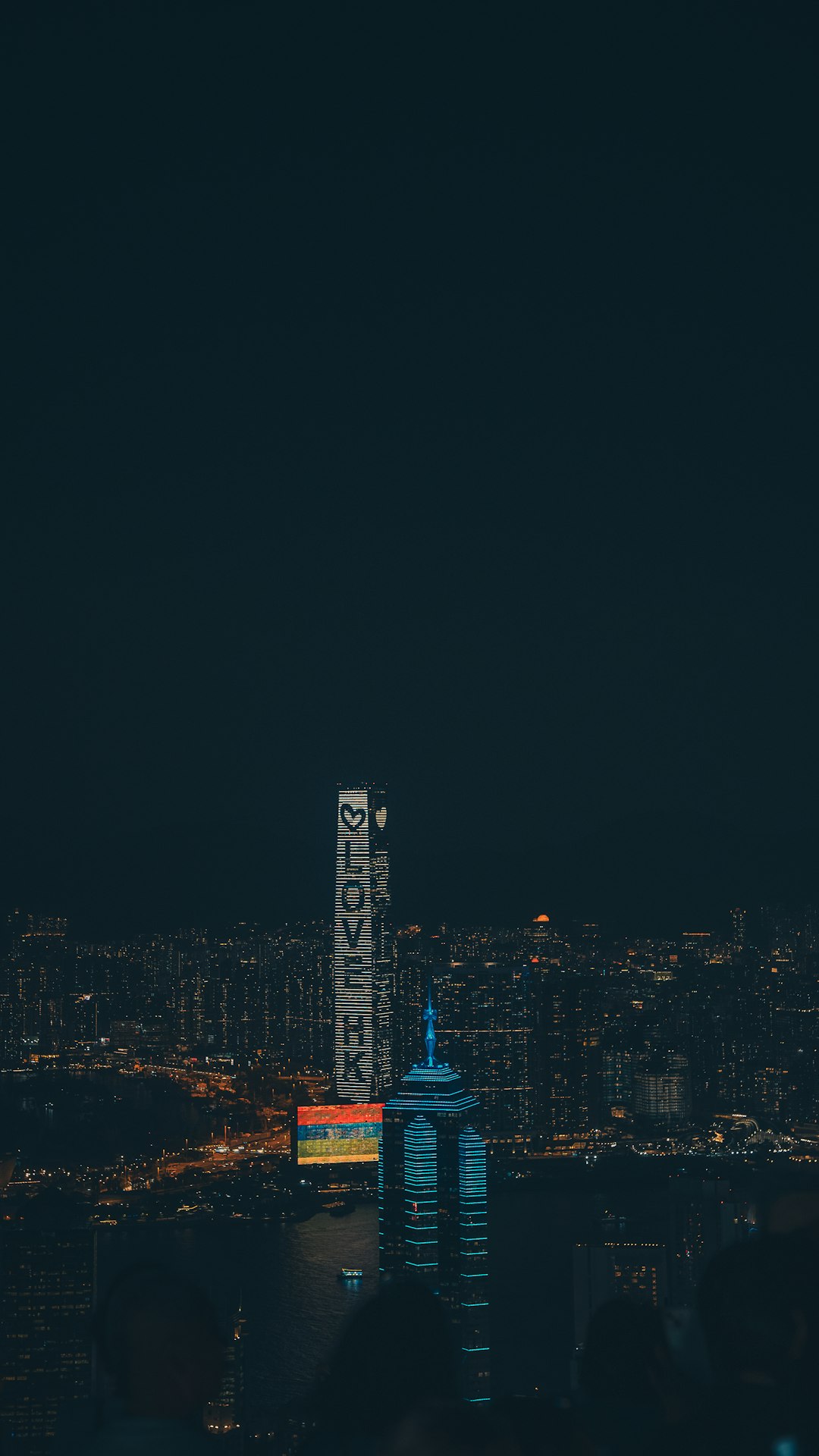 Victoria Peak Night Panorama