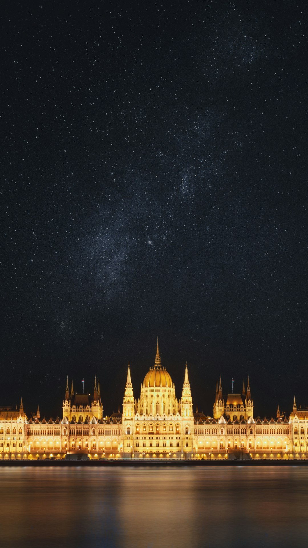 Hungarian Parliament over Danube