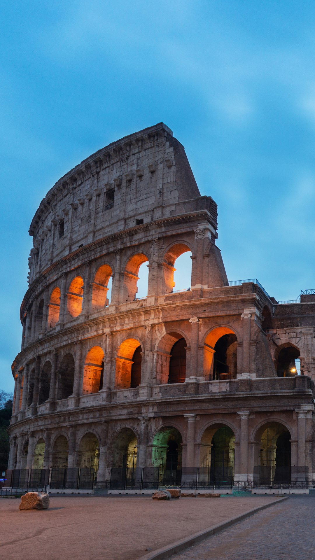 Roman Colosseum Arena Twilight