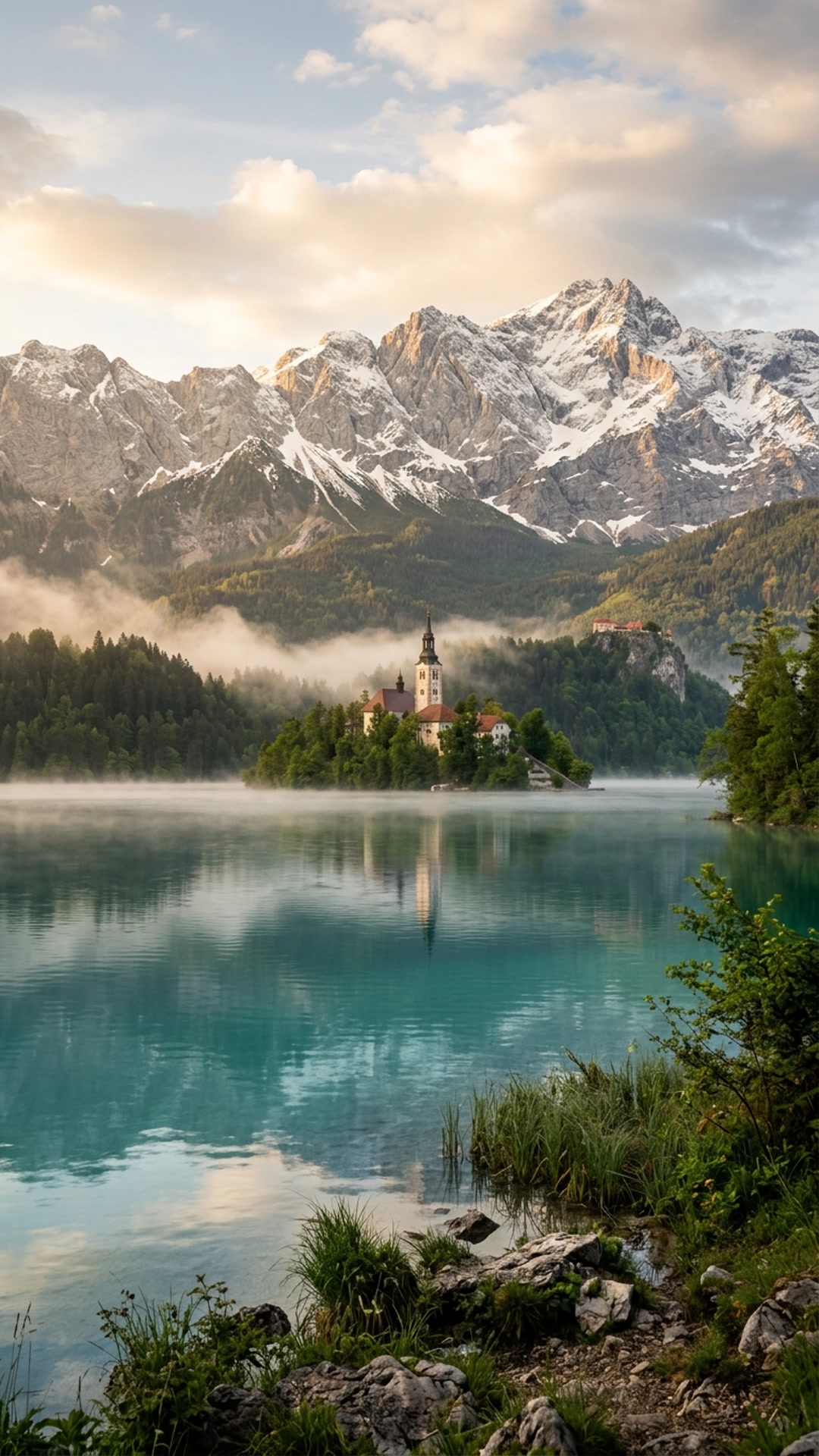 Lake Bled Glacial Waters & Julian Alps