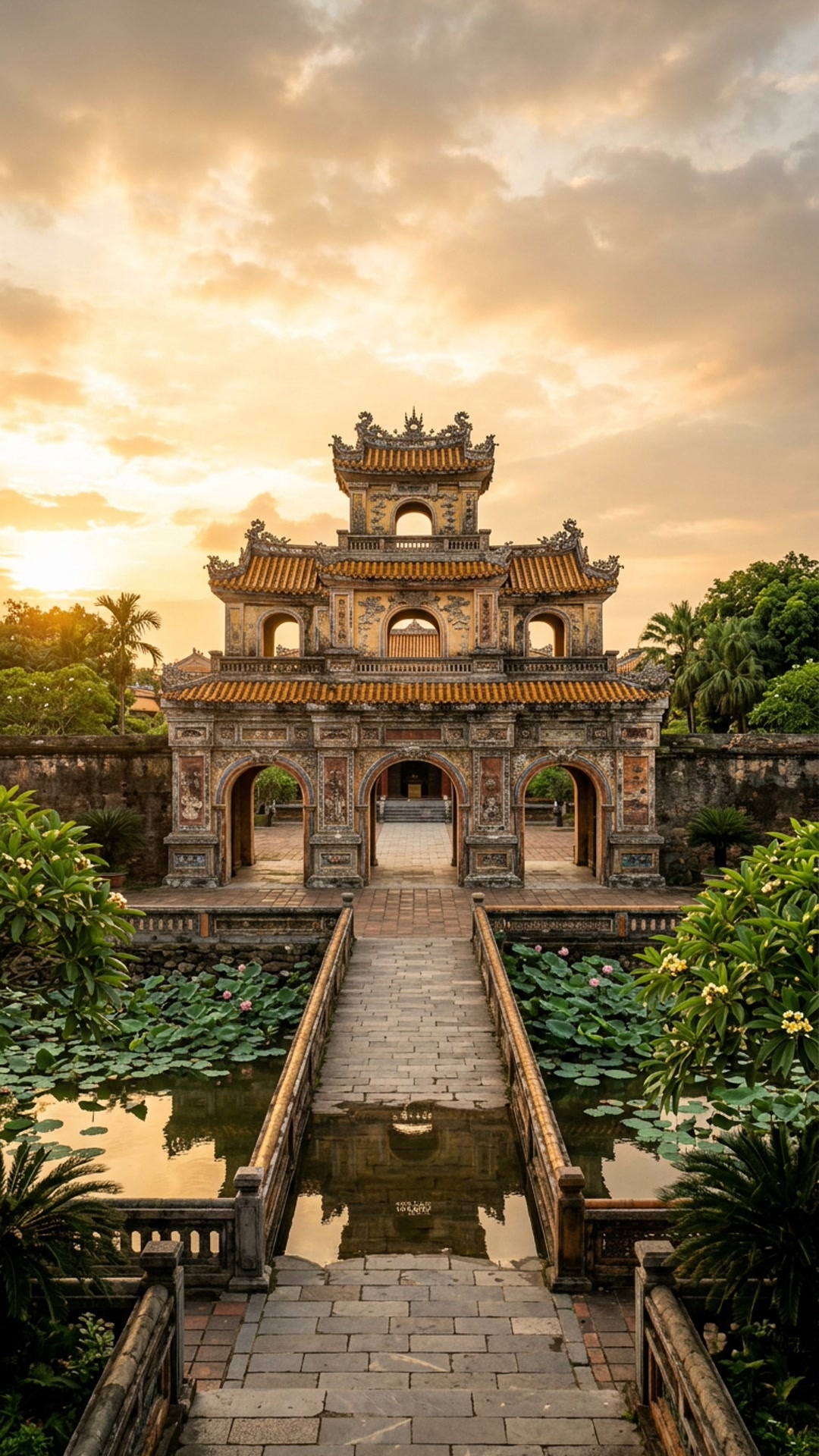 Hue Imperial Citadel Meridian Gate Ngọ Môn